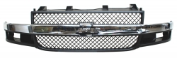 Parrilla Chev Van Express 2003-2016 Cromada