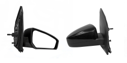 Espejo Der Manual Negro P/Pintar C/Control Nissan Sentra B-16 2007 2012