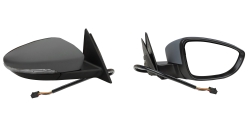 Espejo Der Elect Gris P/Pintar C/Luz Direccional C/Desempañante (6Pines) Volkswagen Beetle 2012 2016