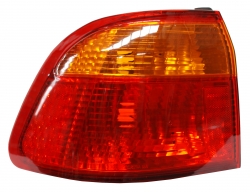 Calavera Civic 1999-2000 4P Rojo/Ambar Ext S/Arnes Tyc Izq