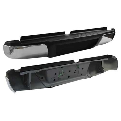 Defensa Trasera Cromada S/Bracks (Doble Cabina Se/Lujo) 2/4Wd Nissan Np-300 Frontier (D-23) 2016 2020