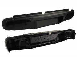 Defensa Trasera Negra S/Bracks (Sencilla/Doble Cabina S) 2Wd Nissan Np-300 (D-23) 2016 2020