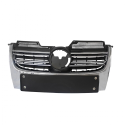Parrilla Negra C/Filo Cromado Volkswagen Bora 2006 2010