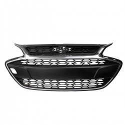 Parrilla Negra C/Rejilla Central C/Filos Cromos (Linea Nueva) Chevrolet Spark Ng 2019 2021