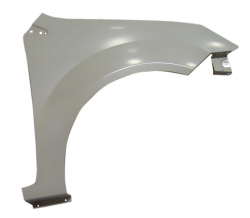 Salpicadera Der S/Hoyo P/Cuarto (Color/Gris) Ford Fiesta First 2003 2007