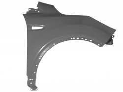 Salpicadera Der C/Hoyo P/Moldura Y Toma Aire (Color/Gris) Ford Escape 2013 2019