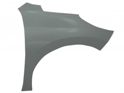 Salpicadera Der S/Hoyo P/Cuarto (Color/Gris) Peugeot Pg-207 2012 2013