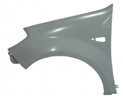 Salpicadera Izq C/Hoyo P/Cuarto (Color/Gris) Renault Sandero 2010 2015