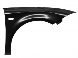 Salpicadera Der C/Hoyo P/Cuarto (Color/Negro) Seat Leon 2007 2013