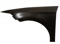 Salpicadera Izq S/Hoyo P/Cuarto (Color/Negro) 3-5Ptas Seat Leon 2014 2019