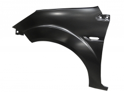 Salpicadera Izq C/Hoyo P/Cuarto (Color/Negro) 5Ptas Ford Fiesta Ikon H-Back 2011 2015