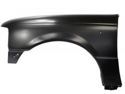 Salpicadera Izq S/Hoyo P/Cuarto (Color/Negro) Ford Ranger 1998 2004