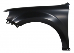 Salpicadera Izq S/Hoyo P/Cuarto (Color/Negro) Ford Escape 2008 2012