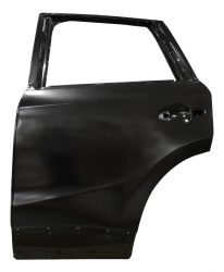 Puerta Trasera Izq C/Hoyo P/Moldura (Color/Negro) Mazda Cx-5 2013 2017