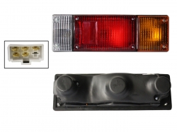 Calavera Der S/Arnes Estaca (D-22 08-15/D-23 16-24) (Blanco/Rojo/Ambar) Nissan D-21 1994 2007