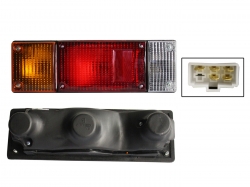 Calavera Izq S/Arnes Estaca (D-22 08-15/D-23 16-24) (Blanco/Rojo/Ambar) Nissan D-21 1994 2007