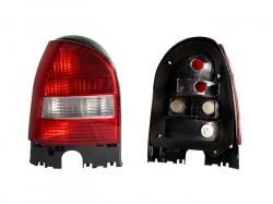 Calavera Izq S/Arnes Clara 5Ptas (Rojo/Blanco) Volkswagen Pointer 2000 2005