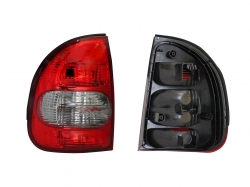 Calavera Izq S/Arnes (Monza) (Rojo/Blanco) Chevrolet Chevy 4Ptas 2001 2003