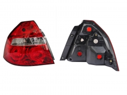 Calavera Izq S/Arnes (Pt G3 06-09) (Rojo/Blanco) Chevrolet Aveo 2012 2017