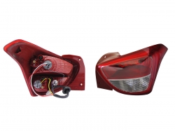 Calavera Der C/Arnes 5Ptas (Rojo/Blanco) Hyundai Grand I-10 H-Back 2015 2020