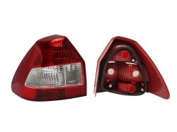 Calavera Izq S/Arnes (Rojo/Blanco) Ford Fiesta Ikon 2005 2007