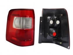Calavera Izq S/Arnes Clara (Rojo/Blanco) Ford Ecosport 2004 2007