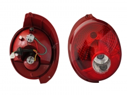 Calavera Der C/Arnes (Rojo/Blanco) Chevrolet Matiz G2 2006 2015