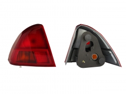 Calavera Izq Ext S/Arnes 4Ptas (Todo Rojo) Honda Civic Sedan 2001 2002