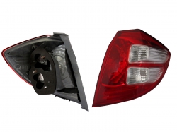 Calavera Der S/Arnes (Rojo/Blanco/Blanco) Honda Fit 2009 2014