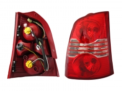 Calavera Der C/Arnes (Rojo/Filo Blanco) Chrysler / Dodge Atos 2005 2012