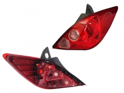 Calavera Der S/Arnes 5Ptas (Rojo/Rosa/Rosa) Nissan Tiida H-Back 2008 2014