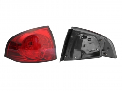 Calavera Izq S/Arnes Clara (Todo Rojo) Nissan Sentra B-15 2004 2006