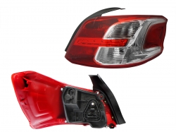 Calavera Der C/Arnes Clara (Rojo/Blanco) Peugeot Pg-301 2013 2017