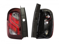 Calavera Izq S/Arnes C/Base (Blanco/Rojo/Blanco) Renault Duster 2017 2020