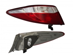 Calavera Izq Ext C/Arnes Clara (Rojo/Blanco) Toyota Camry 2015 2017