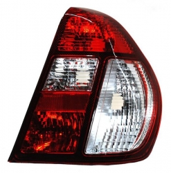 Calavera Platina 2007-2008-2009-2010 Rojo/Bco S/Arnes Tyc Der