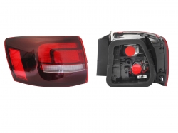 Calavera Izq Ext S/Arnes Oscura (Rojo/Blanco) Volkswagen Jetta A6 Bicentenario 2015 2018