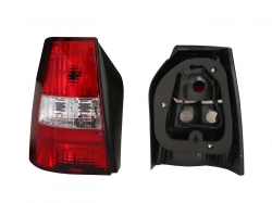 Calavera Izq S/Arnes Clara (Rojo/Blanco) Volkswagen Pointer Vagoneta 2004 2005