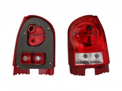 Calavera Der S/Arnes Clara 5Ptas (Rojo/Blanco) Volkswagen Pointer 2006 2009