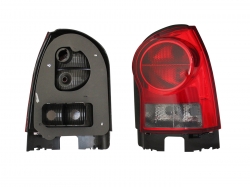 Calavera Der S/Arnes Oscura 5Ptas (Rojo/Humo) Volkswagen Pointer 2006 2009