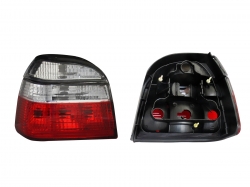 Calavera Izq S/Arnes Liso (Blanco/Blanco/Rojo) Volkswagen Golf A3 1993 1998