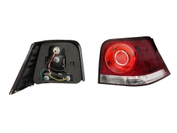 Calavera Der S/Arnes Liso Clara (Sport) (Rojo/Blanco/Rojo) Volkswagen Golf A4 2005 2007