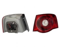 Calavera Der Ext C/Arnes (Rojo/Blanco) Volkswagen Bora 2006 2010