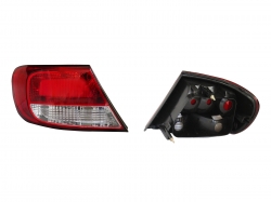 Calavera Izq S/Arnes Clara 5Ptas (Rojo/Blanco) Volkswagen Gol H-Back 2008 2012
