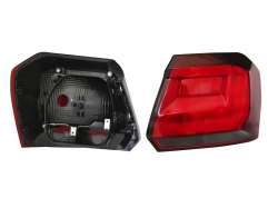 Calavera Der S/Arnes Oscura 5Ptas (Rojo/Blanco) Volkswagen Gol H-Back 2017 2021