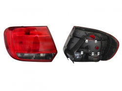 Calavera Izq S/Arnes Oscura 5Ptas (Rojo/Homo) Volkswagen Gol H-Back 2013 2016