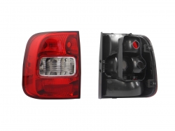 Calavera Izq S/Arnes Clara (Rojo/Blanco) Volkswagen Saveiro 2010 2016