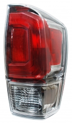 Calavera Tacoma 2016-2017-2018 Cromada Oscura C/Focos Tyc Der