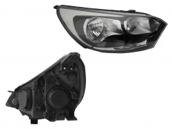 Faro Der F/Cromado S/Motor 5Ptas Kia Rio H-Back 2016 2017