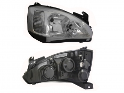 Faro Der F/Cromado Cuarto Rayado (Tornado 04-11) Chevrolet Corsa 2003 2008